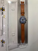 Vintage Swatch Chrono Lederarmband wasserdicht 30m Uhr