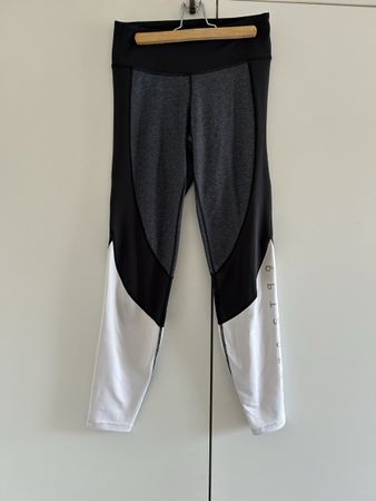 H&M Sport Leggings Damen Grösse S schwarz/weiss Fitness