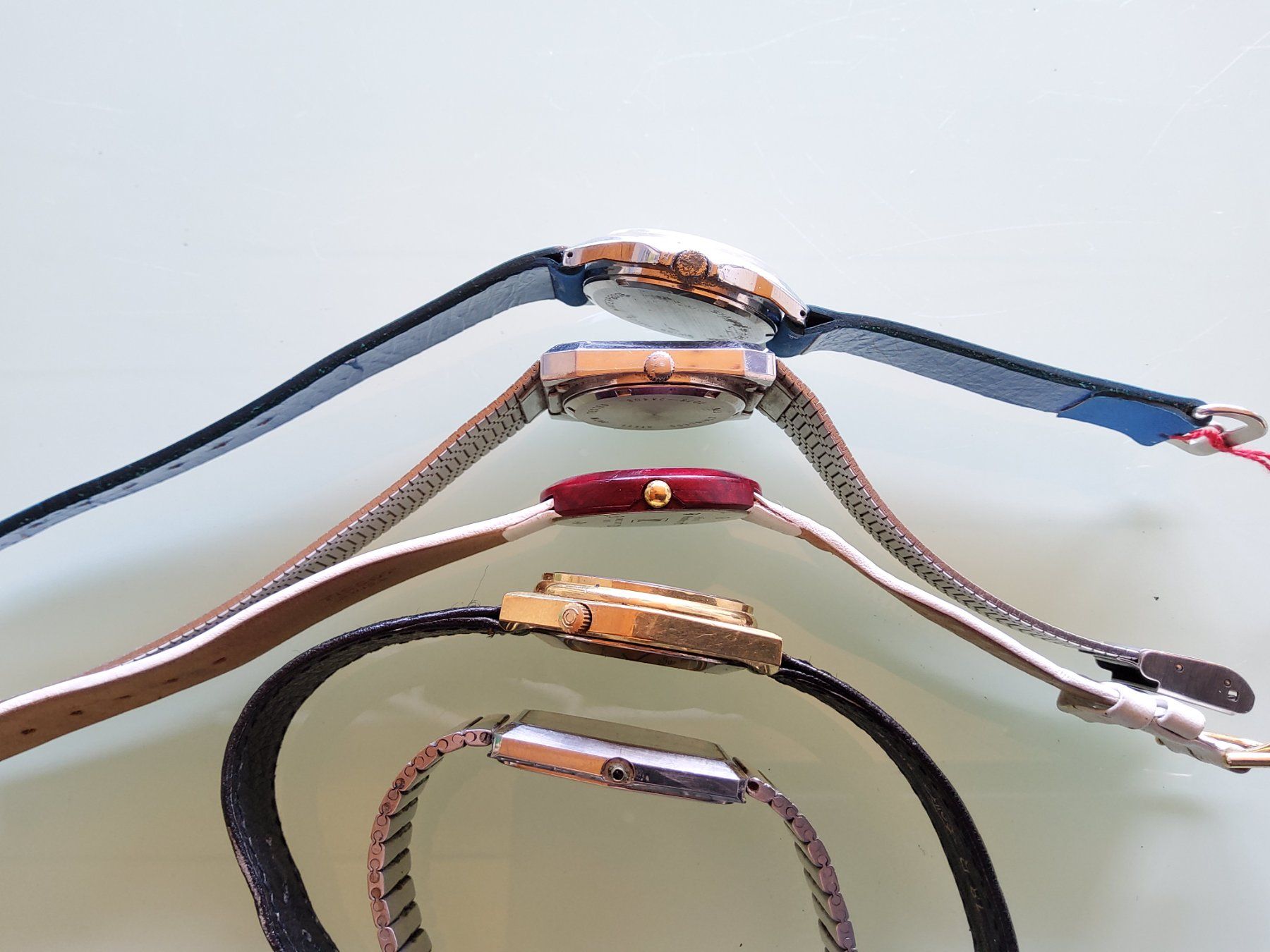Uhren: lot de 5 montres à quartz  – Defekt aus Malleray von Broc-Mo 7