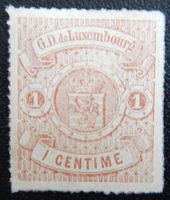 Luxemburg Kat. 12 (*) 1865 Kat. 250 Euro