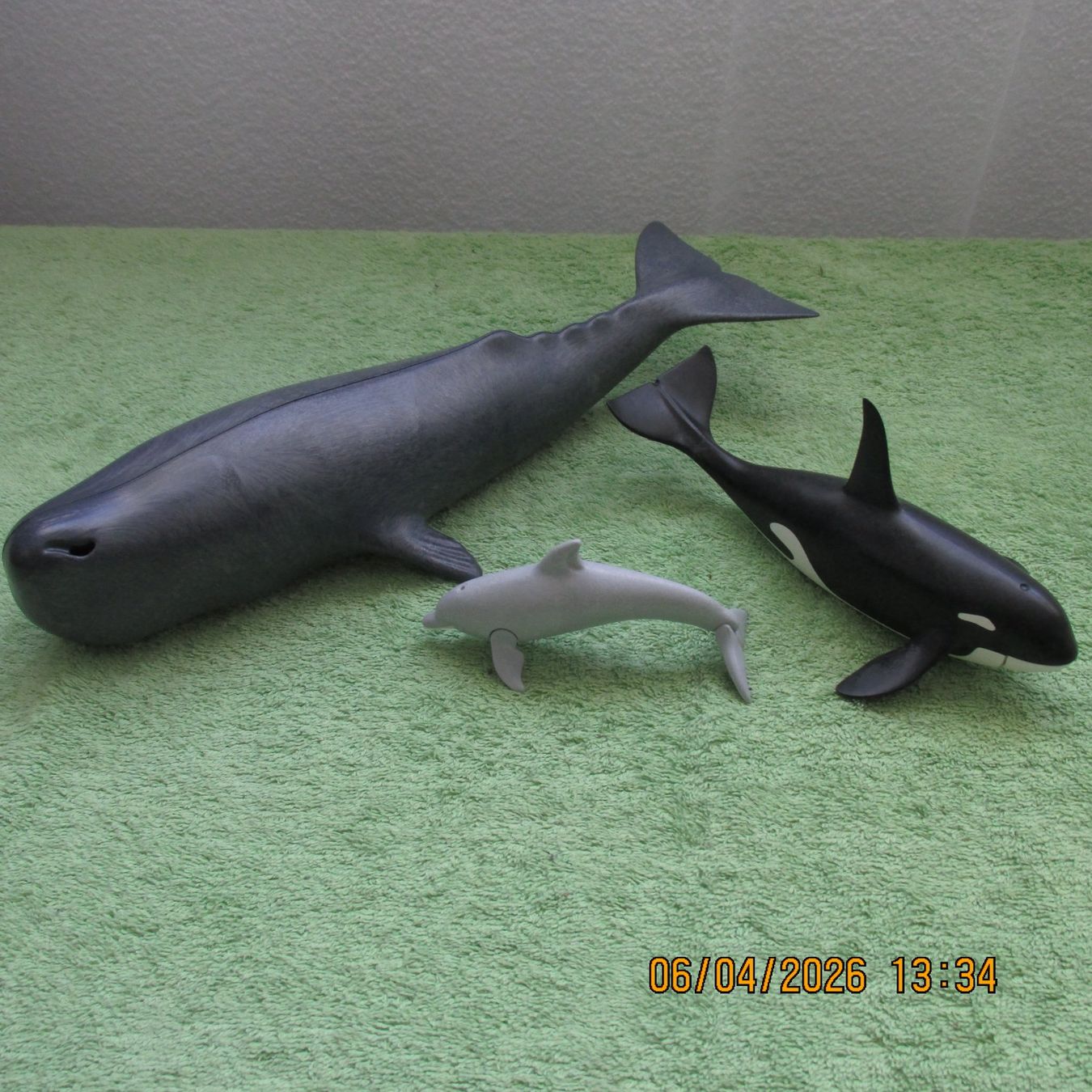 Playmobil Spielzeuge: 3er Set Meerestiere, Wal, Delfin, Orca, Playmobil – Gebraucht aus Galgenen von Forflowers 2