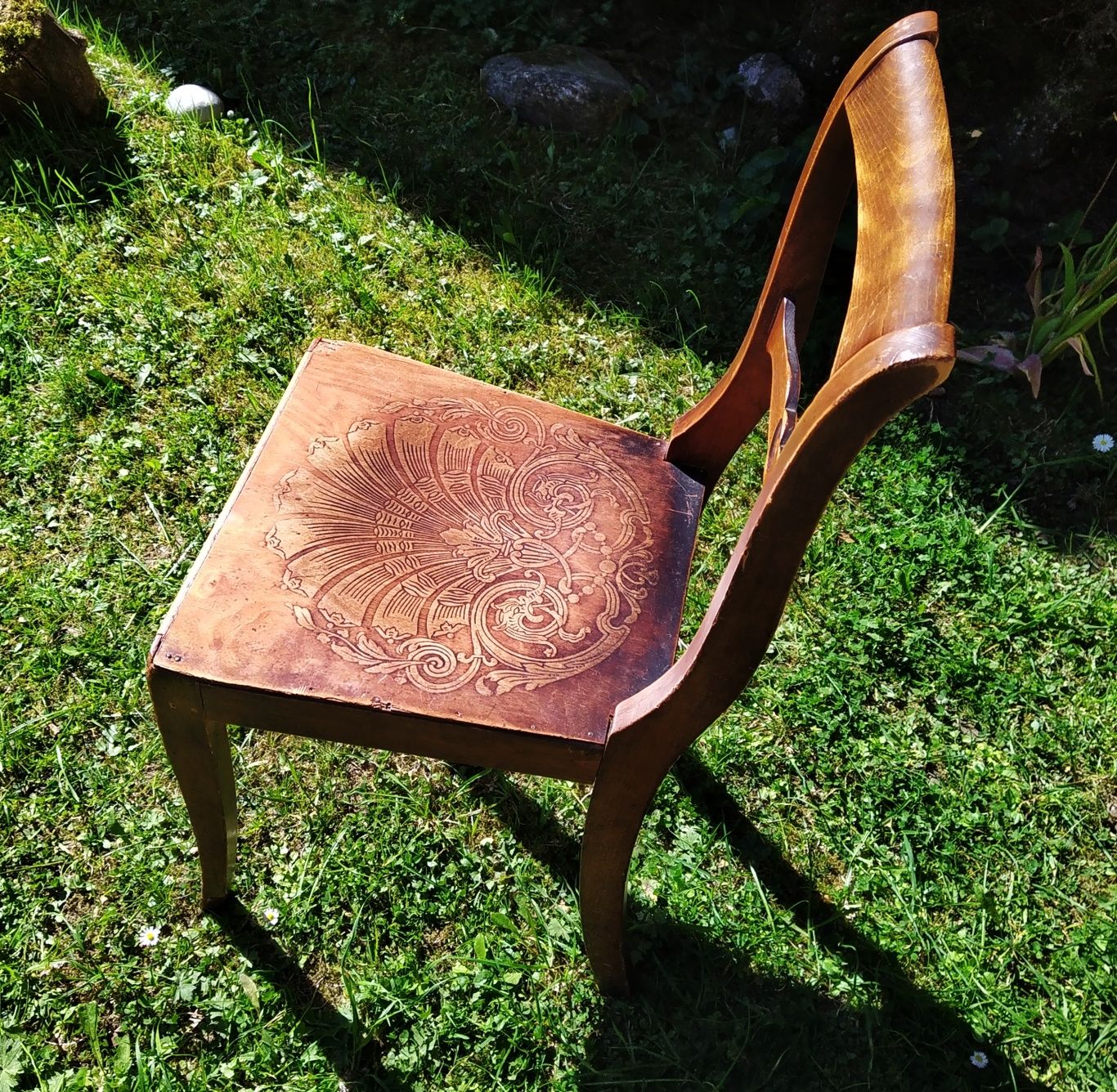 Sedie: Belle et ancienne chaise en bois – Usato da Morgins venduto da Laurentcorinne 2