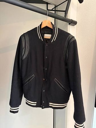 Sandro Collegejacke Varsity Schwarz, Gr. M