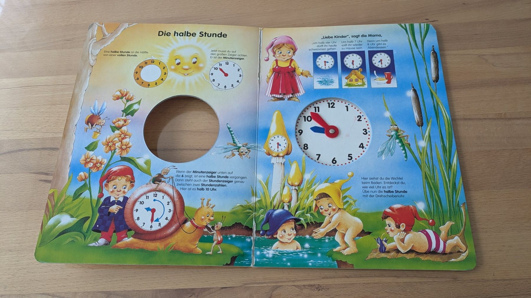 Livres: Kinderbuch Uhr lernen – D'occasion à Staufen par Fleby84 1