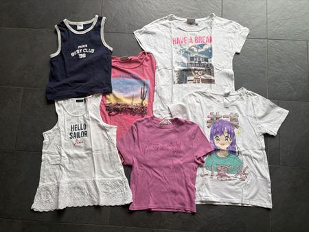 Set 6 T-Shirt 152 cm