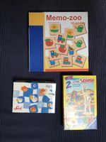 Memo-zoo ( neu, aus Holz), Dana und 2 erste Spiele