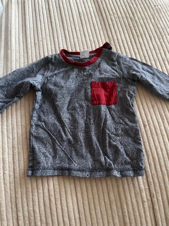 H&M Baby Langarmshirt Gr. 74, Top Zustand