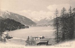 Davos (GR) – Der Davosersee vom Höhwald aus