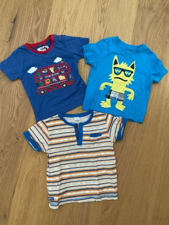 3er Set T-Shirts Grösse 86
