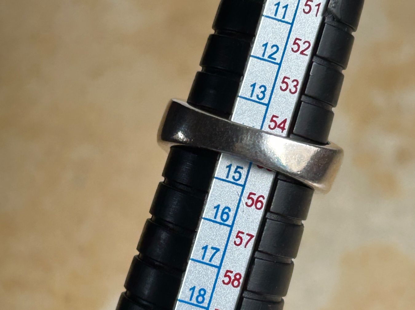 Anelli: Silberring Blatt_Kaffebohne Designerring Gr. 55 – Usato da Laufen venduto da belleskulptur 6