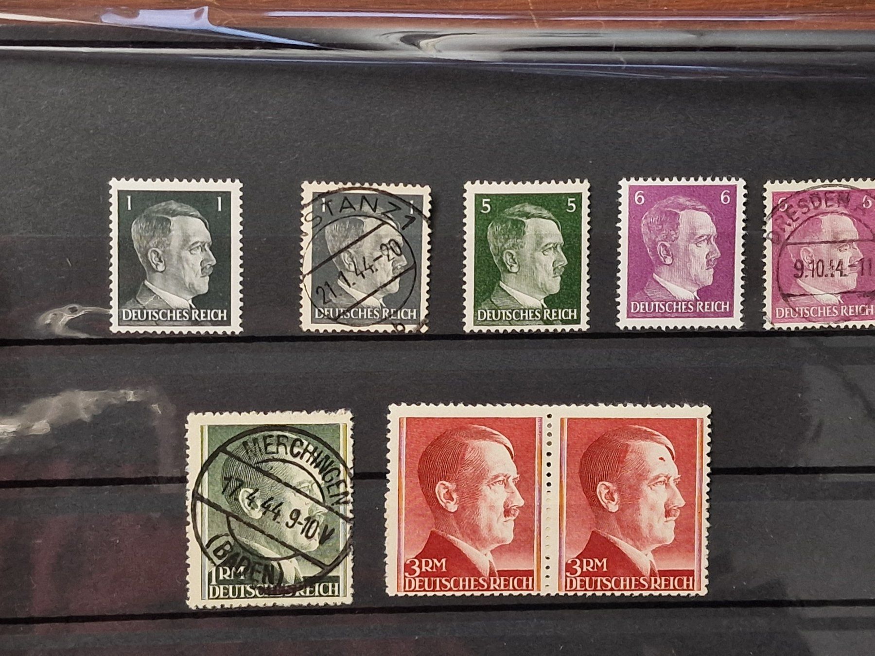 Tutti i francobolli: Deutsches Reich 781b/784b/785b - postfrisch & o – Usato da Aesch LU venduto da briefmarken.uray