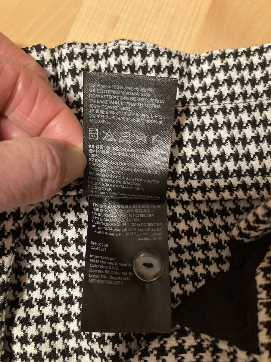 H&M Pantaloni: Elegante Hose 38 – Usato da Kesswil venduto da Branca-01 7
