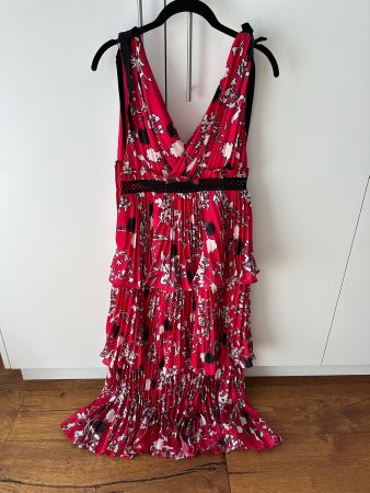 Self portrait plisse midi dress . Perfect condition