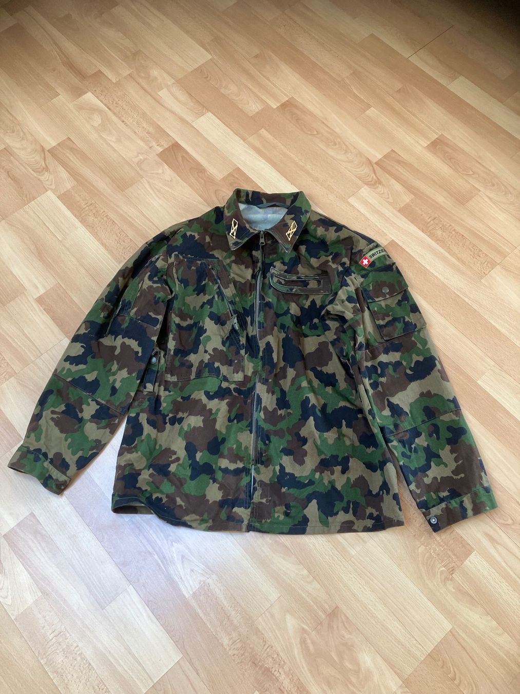 Schweizer Armee Uniformi: Schweizer Armee Jake Gr. 52 N – Usato da Bettwiesen venduto da Zustand57
