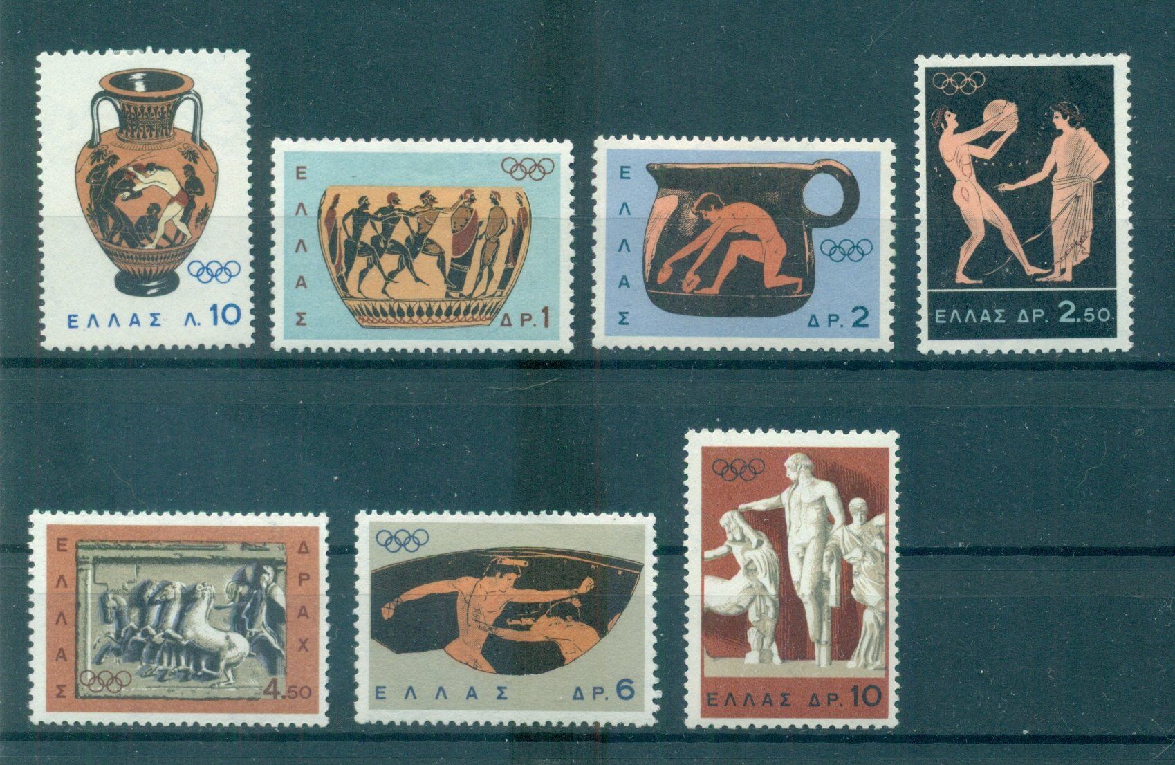 Tutti i francobolli: Griechenland ** Postfrisch ** 1964 – Usato da Nesselnbach venduto da dennis83