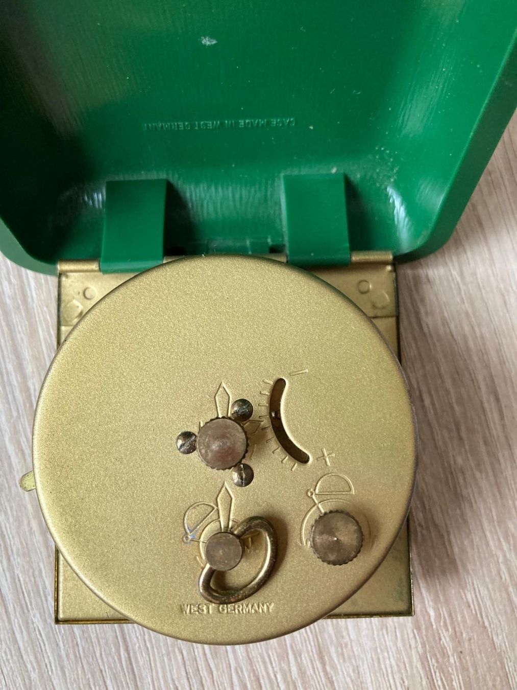 Sveglie: Reisewecker Blessing (Made in West Germany) – Difettoso da Buttikon SZ venduto da FlohmarktParadies 1