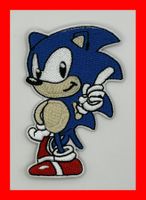 Aufnäher Aufbügler Sonic the Hedgehog Sega Film DVD Igel