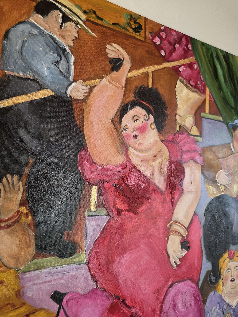 Dipinti: Tableau acrylique sur toile lin – Usato da Genève venduto da nat_xxb5 2