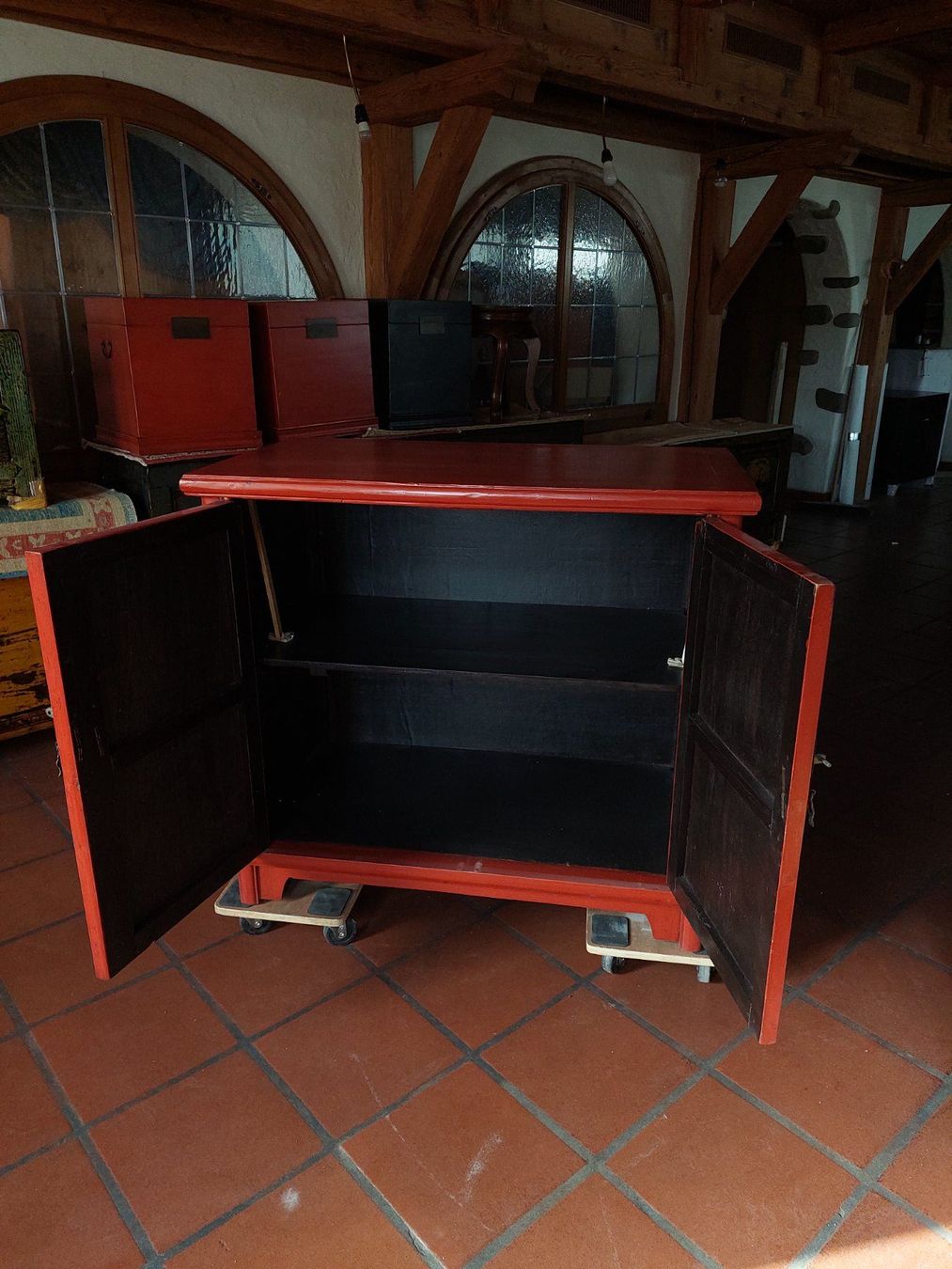 Cassettiere: Rote Kommode Sideboard asiatisch – Nuovo (secondo la descrizione) da Cham venduto da mjg1901 1