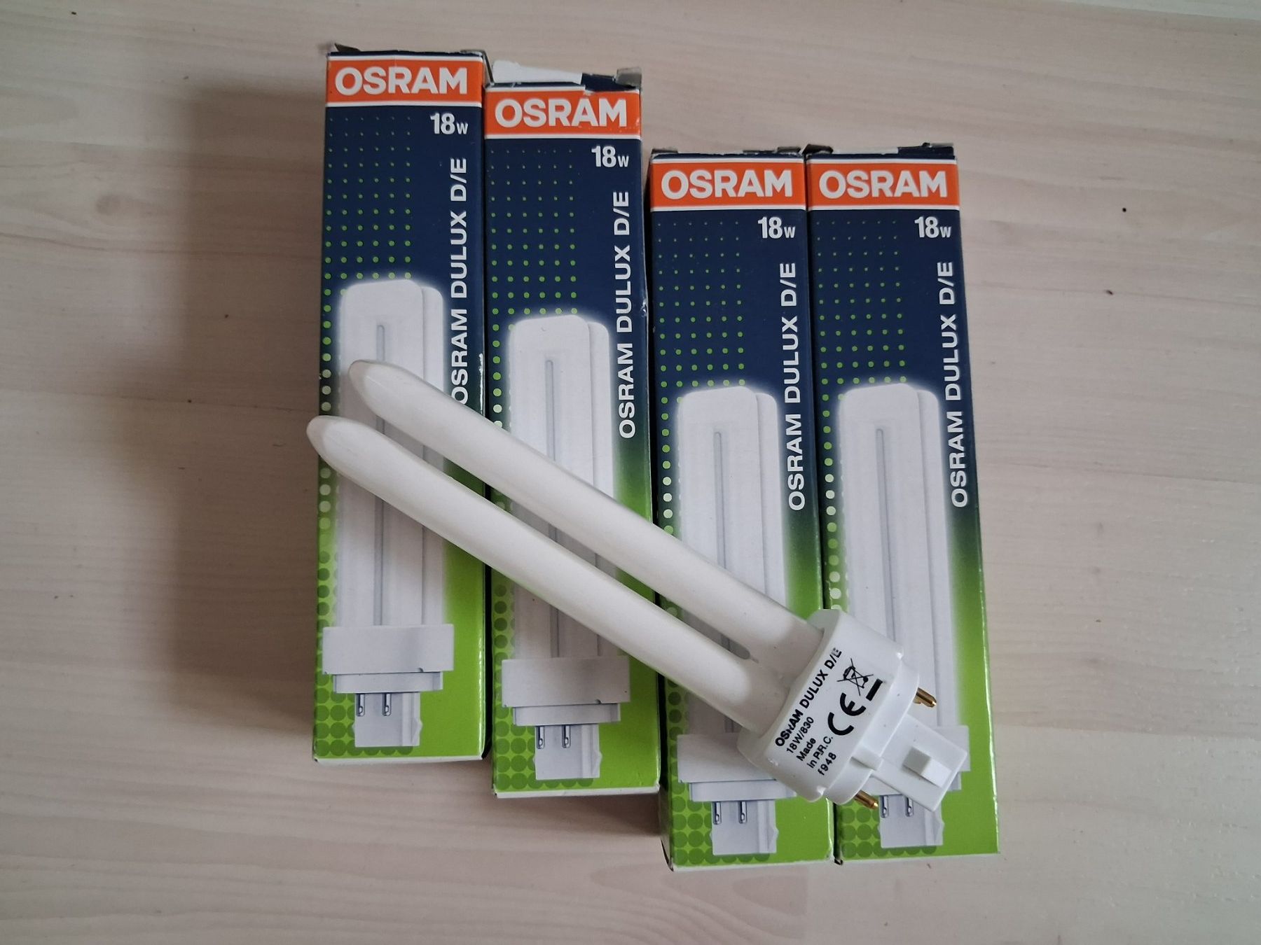 Osram Lampade: 4 X STECKSOCKEL OSRAM 4 PIN 18 WATT – Nuovo e nell'imballaggio originale da langnau venduto da Santos1411
