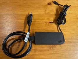 Lenovo Stromadapter, USB-C, 65W