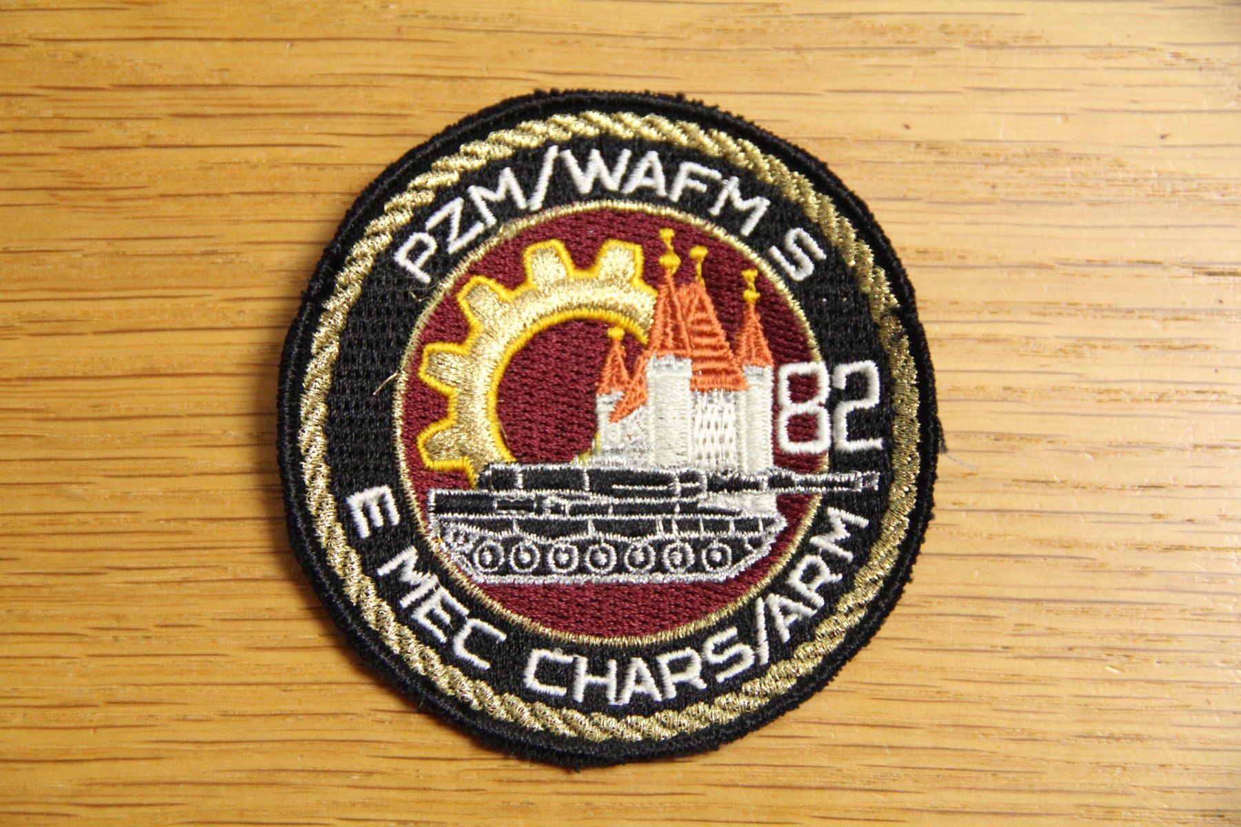 Schweizer Armee Placchette & Badge: PZM / WAFM S 82 Thun, Badge – Usato da Belp venduto da Tomsek