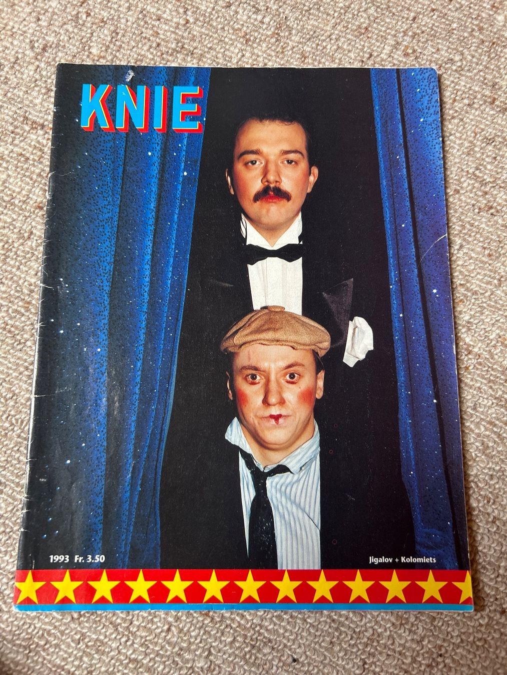 Zeitschriften & Magazine: Knie zirkus Programmheft 1993 – Gebraucht aus Champfèr von Rothli