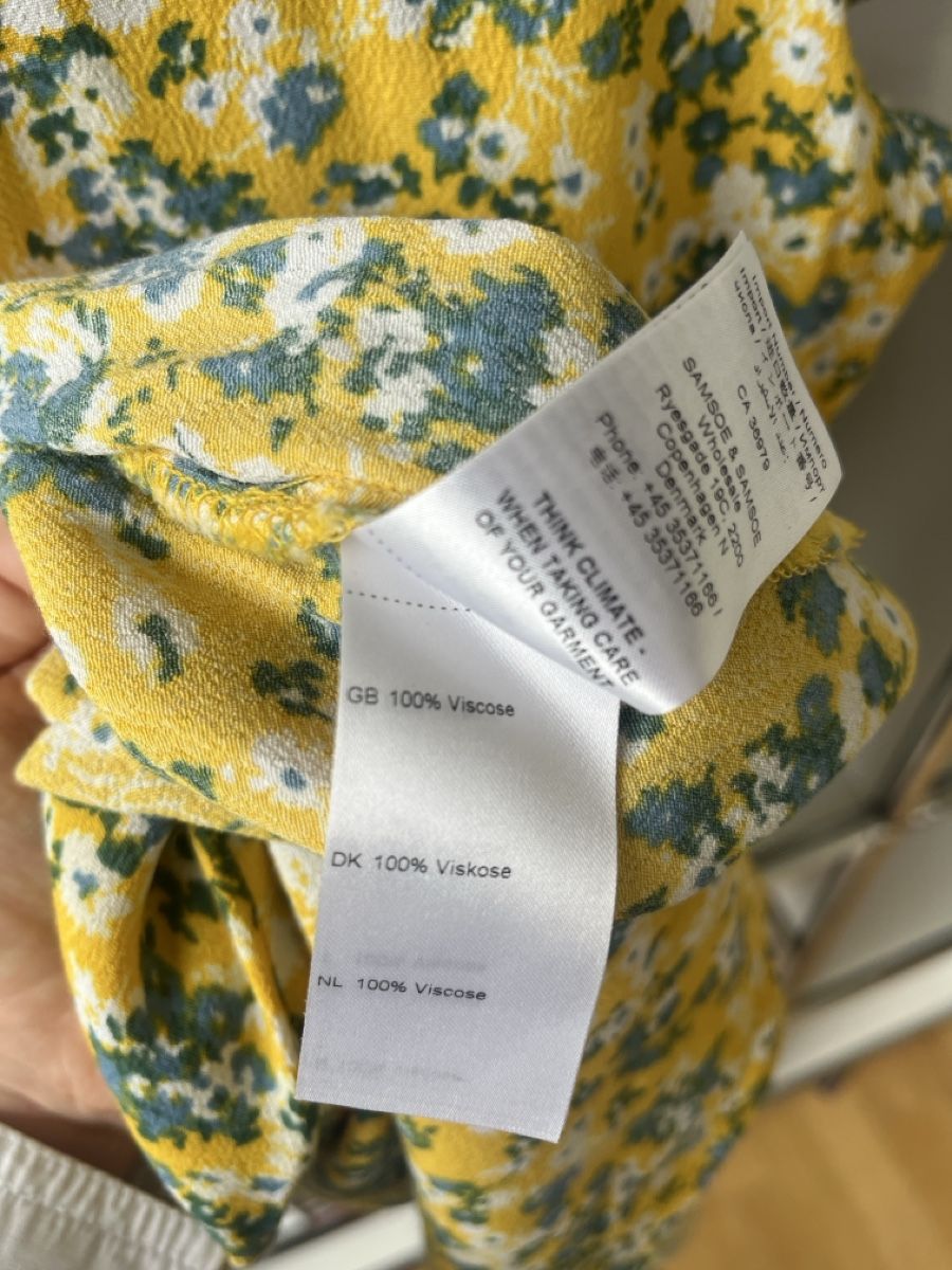 Samsøe Samsøe Vestiti: Sommerliches Kleid von Samsoe & Samsoe, Grösse M, Gelb! – Usato da Zürich venduto da Paula1992 4