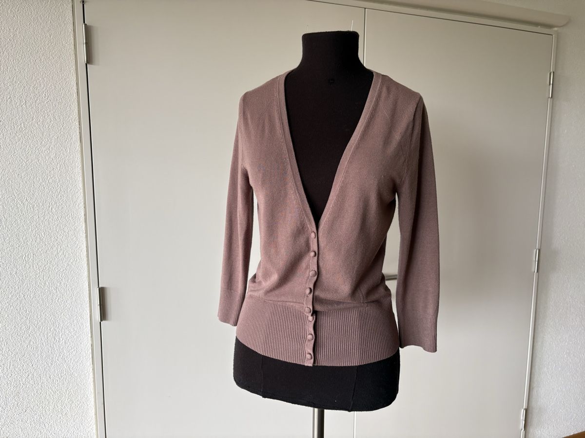 Giacche: Strickjacke Braun Viskose, Gr M – Nuovo (secondo la descrizione) da Bern venduto da Etzy