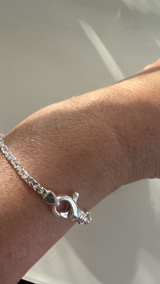 Armbänder & -reifen: Neues Königssilberarmband, 20 cm – Neu und originalverpackt aus Ebikon von elischka 7