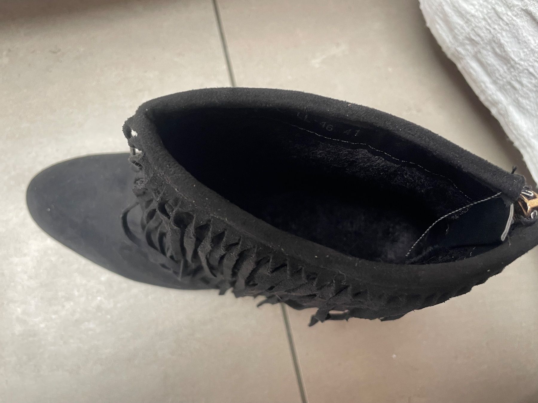 Scarpe da donna: Boho Fransenstiefeletten – Nuovo (secondo la descrizione) da Sigriswil venduto da ck56 7
