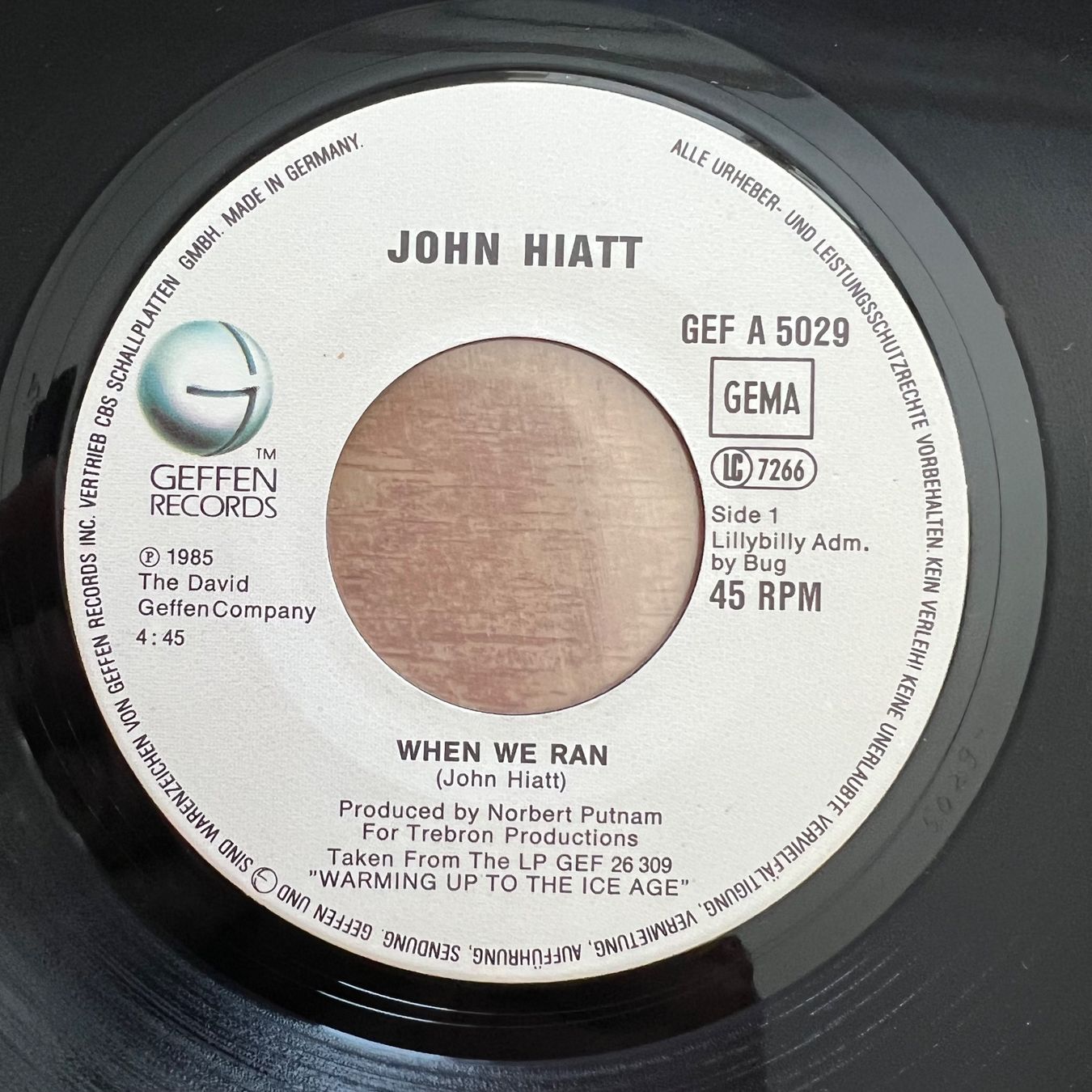 Dischi in vinile: John Hiatt - When We Ran / 1. D-Press. 1985 - Nice Copy – Usato da Gais venduto da soundcave57 2