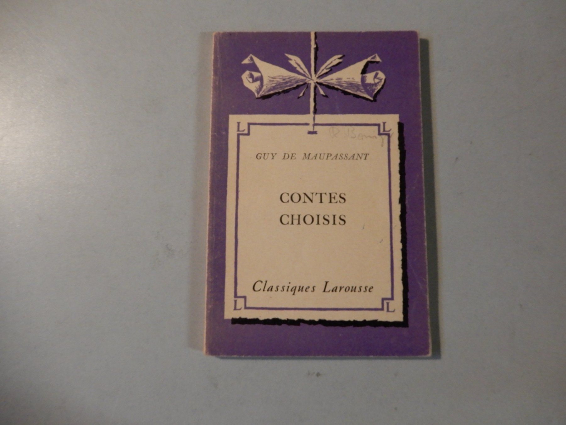 Bücher: Guy de Maupassant: Contes Choisis, Larousse – Gebraucht aus Erstfeld von Mario_boe0