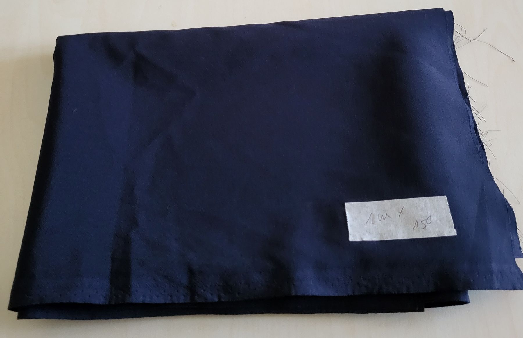 Stoffe: Stoffresten dunkelblau 1m x 1.50m – Gebraucht aus Winterthur von Baer49