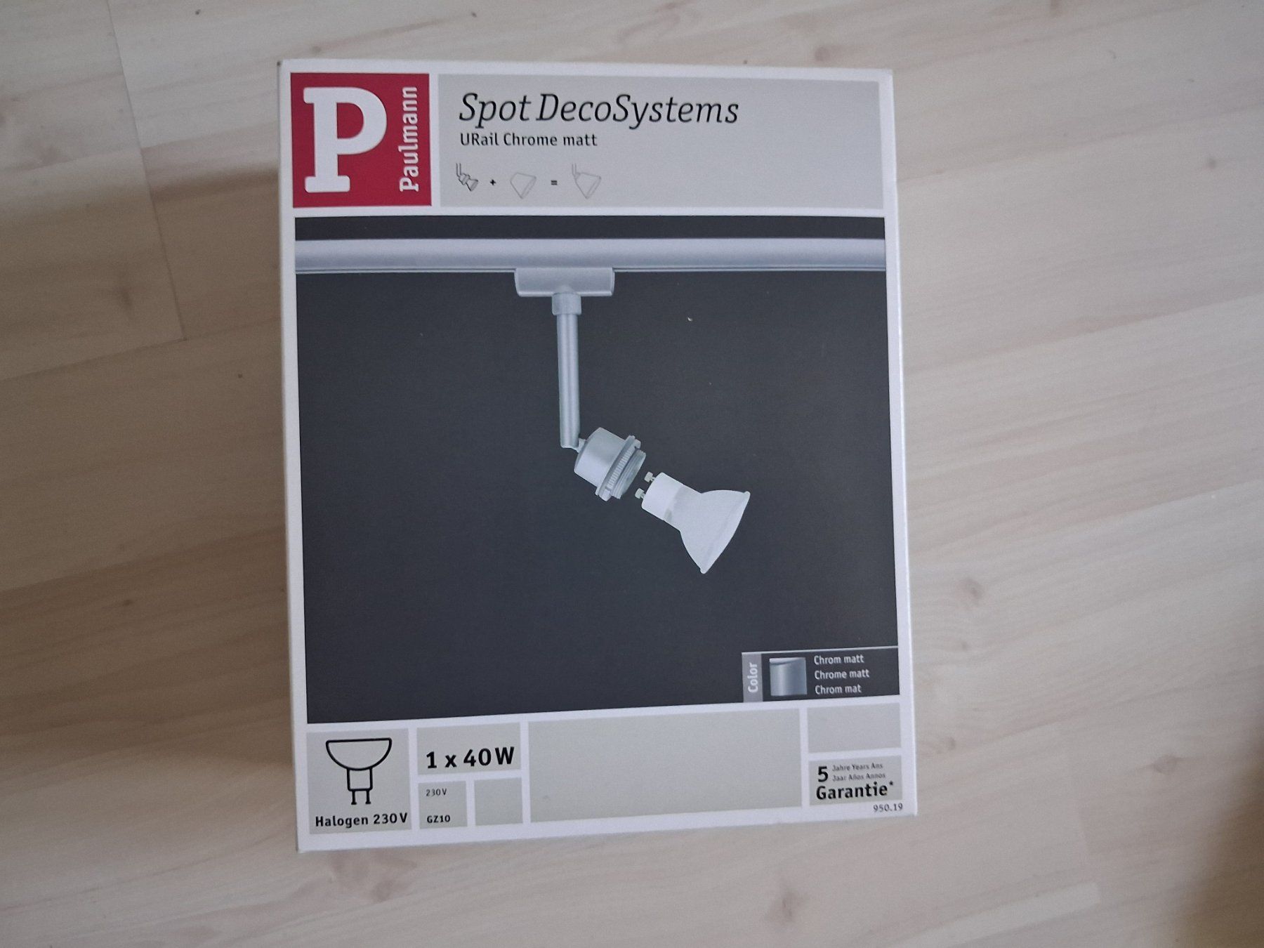 Paulmann Lustres & lampes de plafonds: SPOTLAMPE   40 WATT PAULMANN SYSTEM – Neuf avec emballage d'origine à langnau par Santos1411