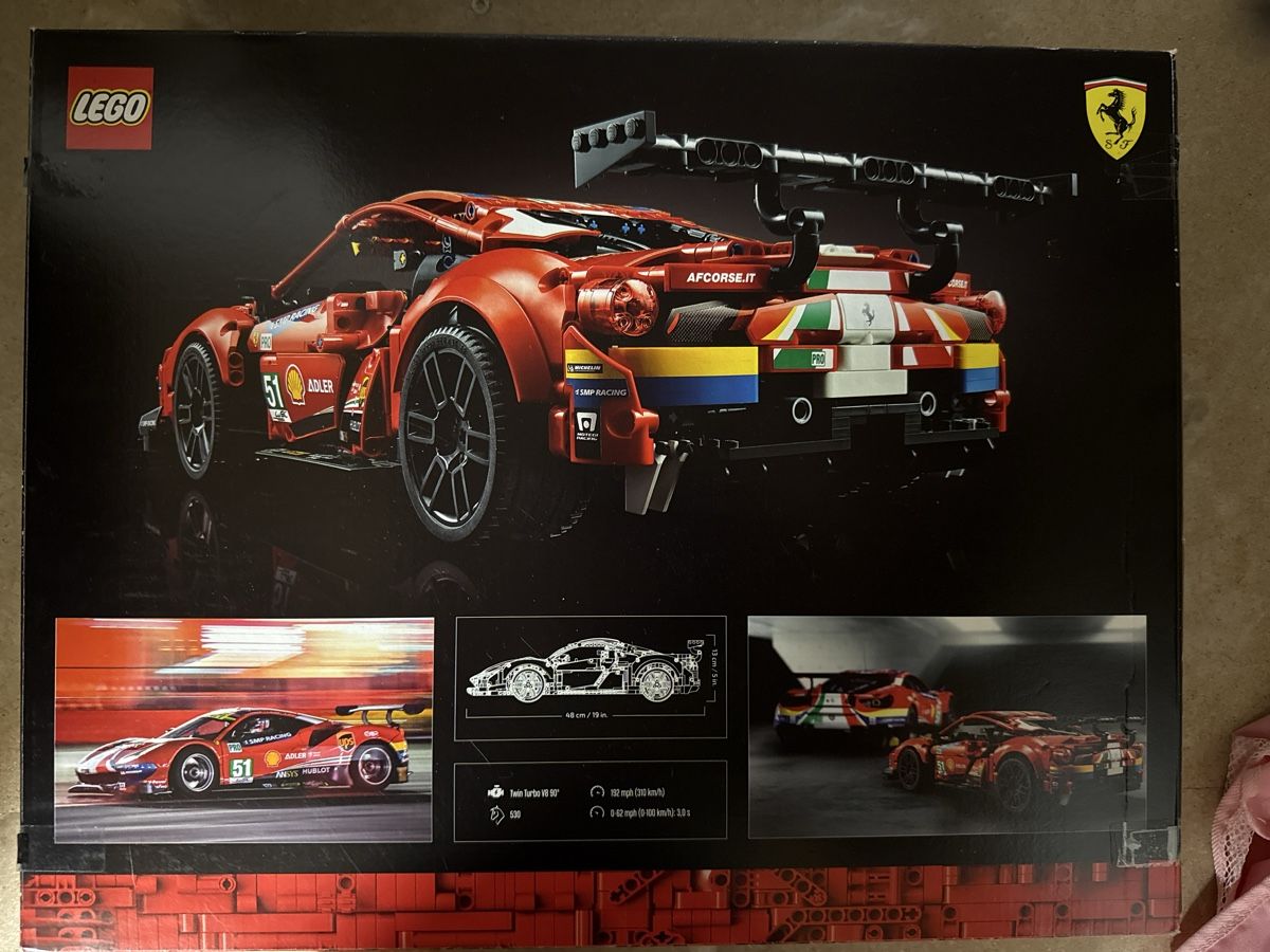 Lego Kit di costruzioni: LEGO Technic Ferrari 488 GTE 42125 – Usato da Nidfurn venduto da sugl87 1