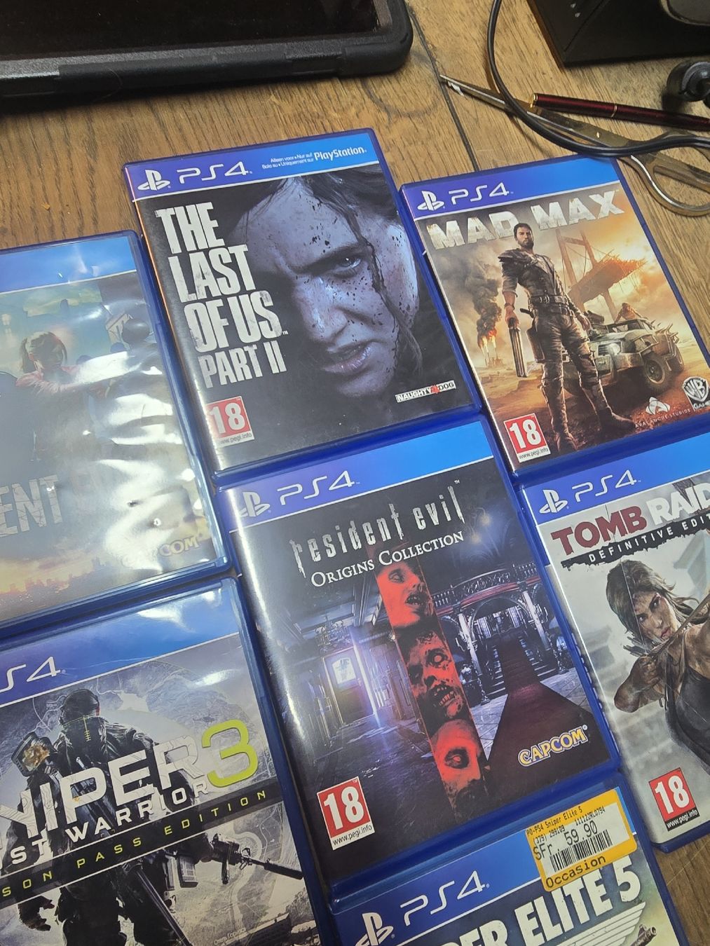 Spiele: 7x PS4 Gamea Ab 18J. Action Bundle (M) – Gebraucht aus Rorschach von TimelessTrading 1