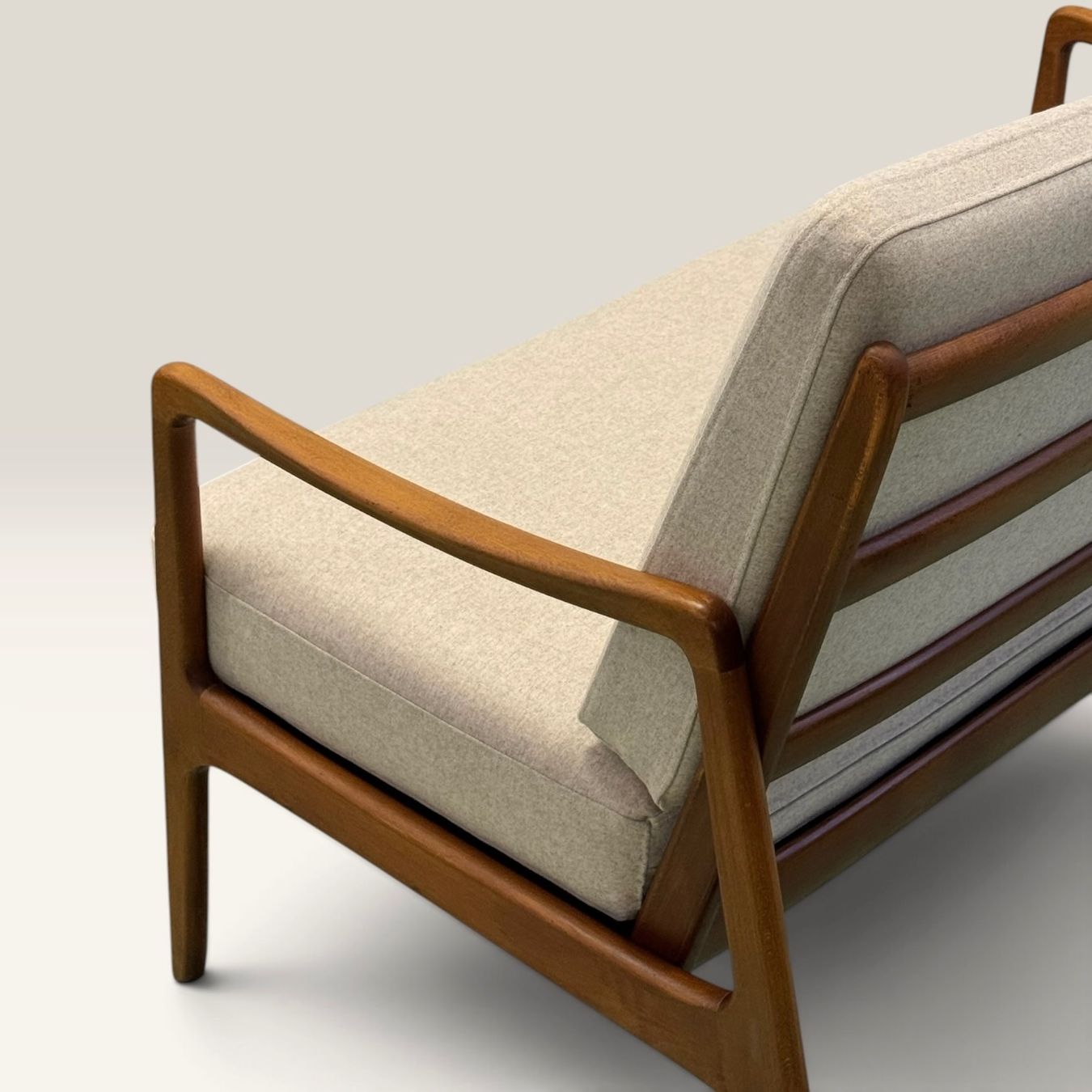 France & Søn Divani: Ole Wanscher 2er Sofa MidCentury Denmark 50er – Usato da Basel venduto da MidMod20C 7