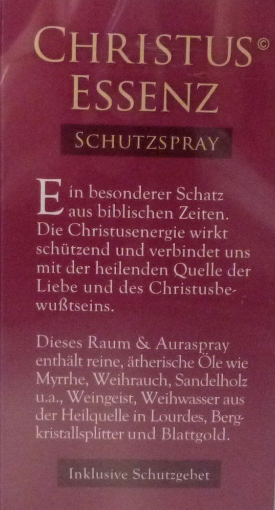 Profumi & Eau de Toilette: Christus Essenz 30ml – Nuovo e nell'imballaggio originale da Mauren venduto da Yeelen 2