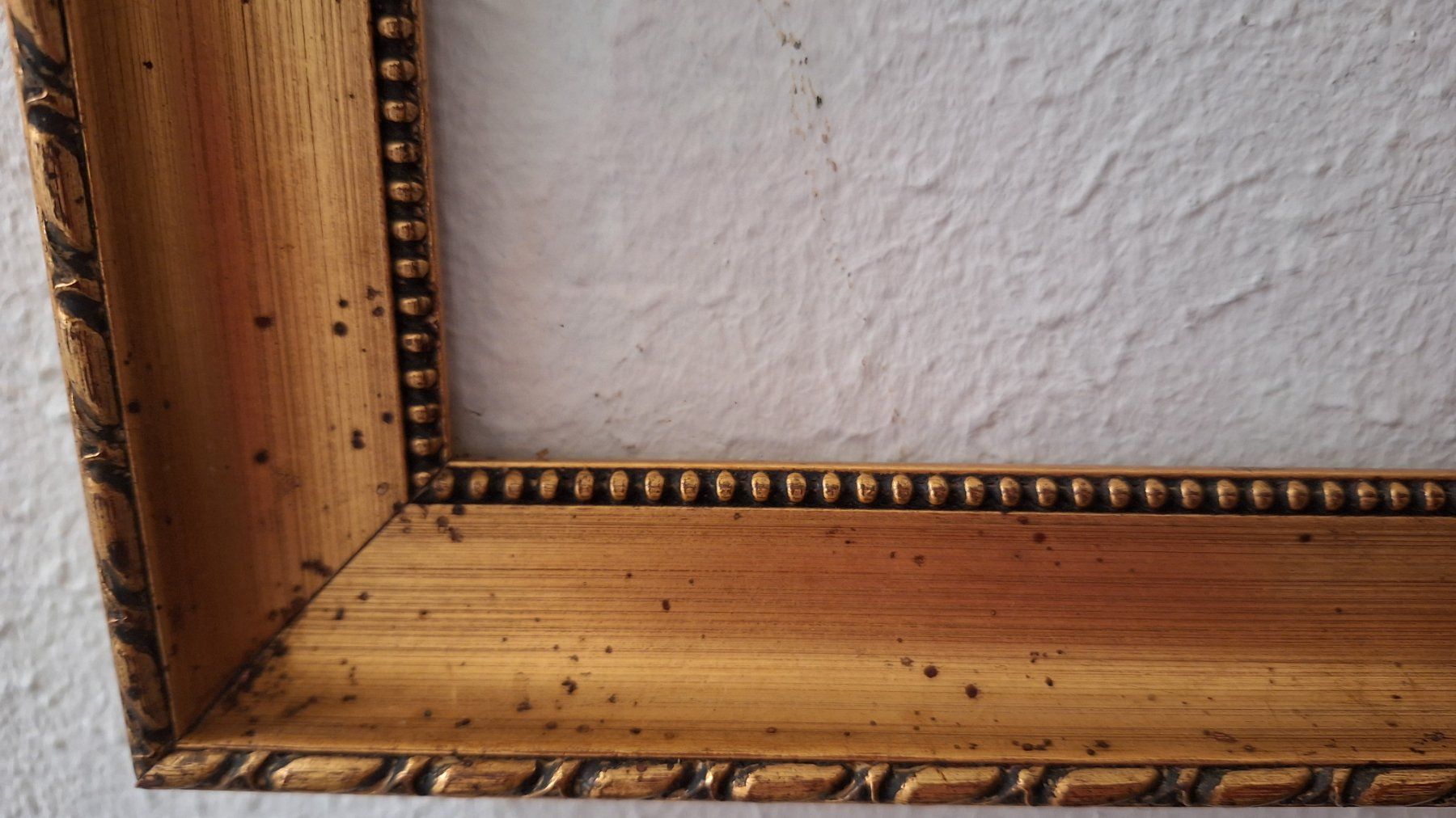 Cornici: Vintage Bilderrahmen gold mit Glas – Usato da Arlesheim venduto da shopradl 2