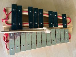 Glockenspiel Xylophon Musikinstrument mit Schlägeln