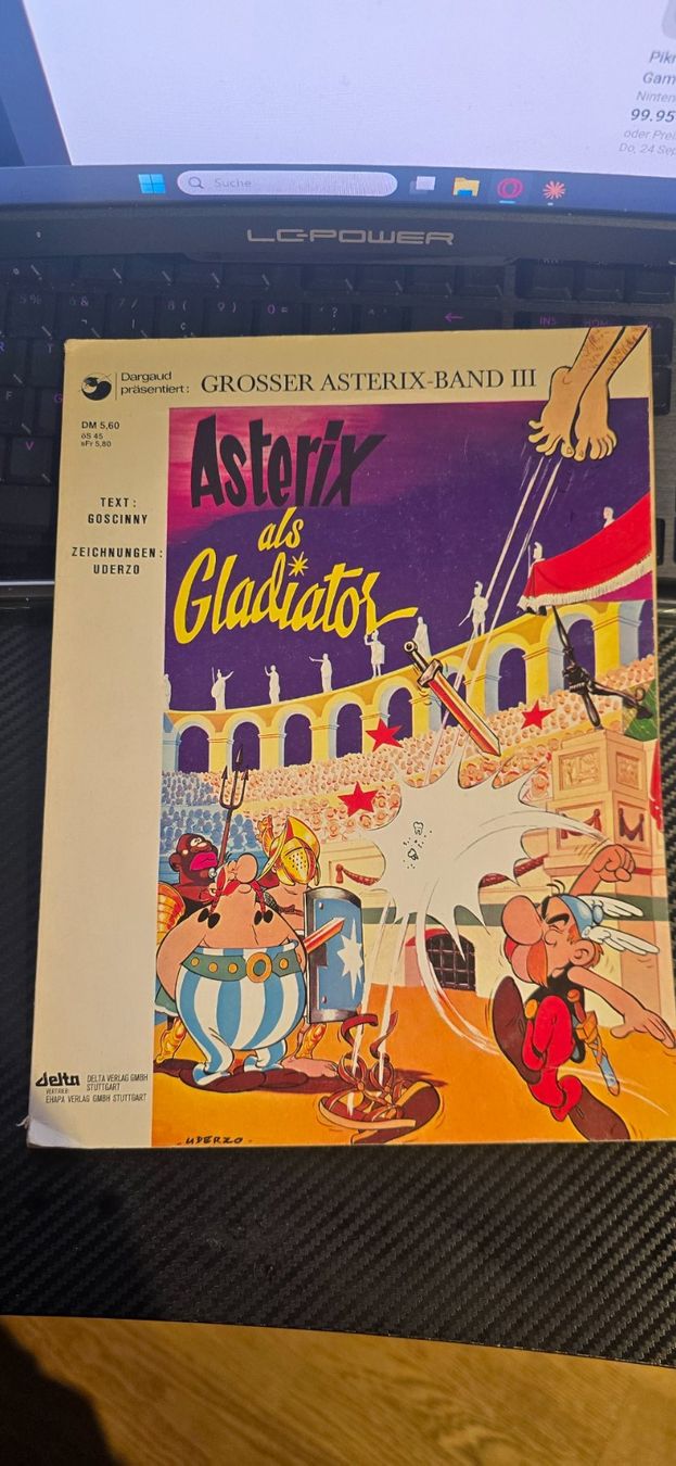 Fumetti: Asterix als Gladiator, Band III, Comic 1969 – Usato da Egerkingen venduto da bea_rxm7