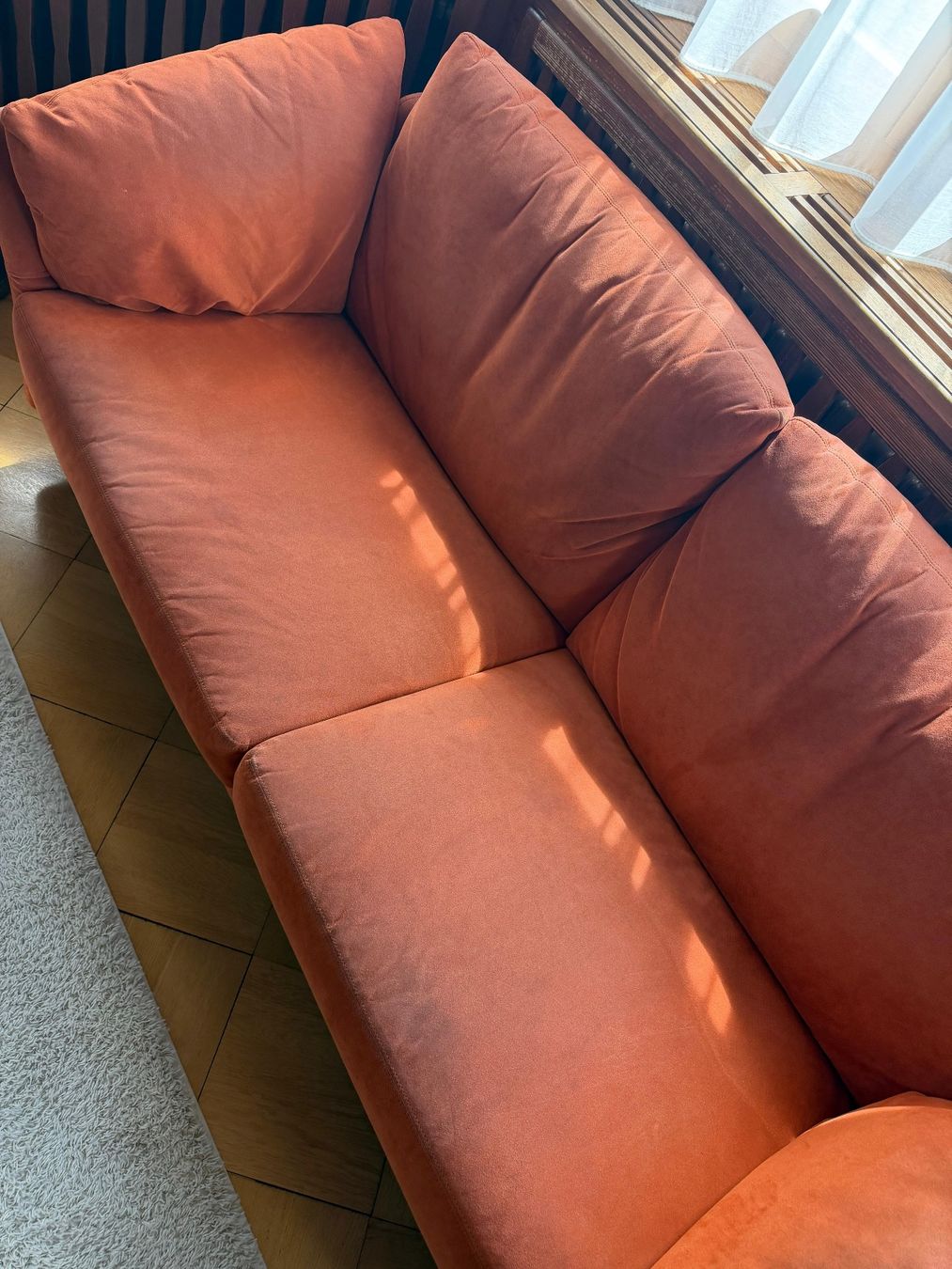 Intertime Divani: Zwei 2er-Sofas Intertime 9990 CIELO Alcantara – Usato da Obernau venduto da agaton 5