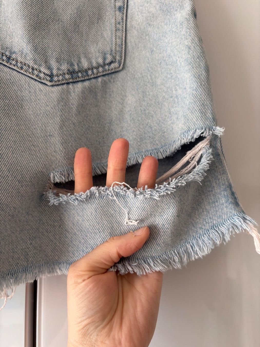 Stradivarius Jeans: STRADIVARIOUS Denim Shorts Gr. 40 – Gebraucht aus Zürich von missmodernage 3
