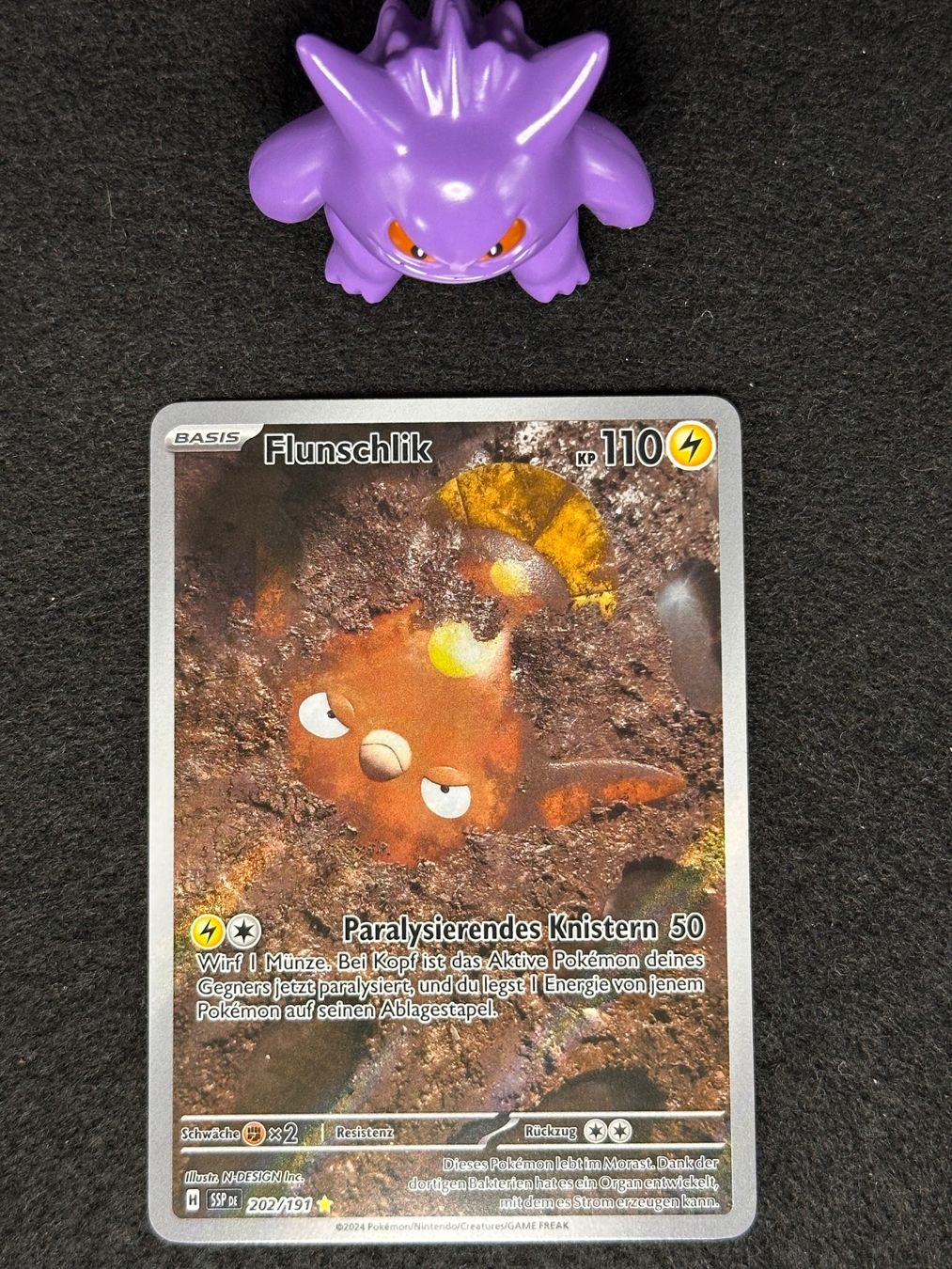 Pokémon Carte collezionabili: Stürmische Funken - Flunschlik  SSP 202 DE – Nuovo (secondo la descrizione) da Winterthur venduto da MonCards