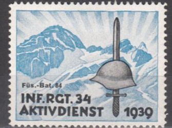 Tutti i francobolli: Infanterie Wi 464 * – Usato da Bürglen TG venduto da StampGraf