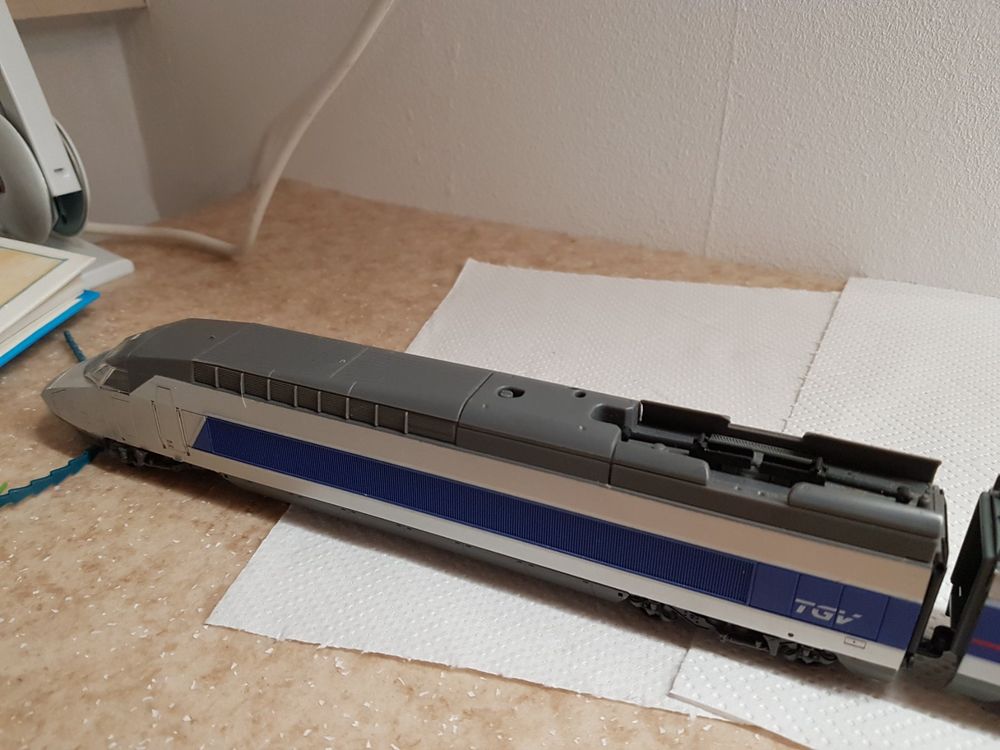 Train Jouef TGV MOROP Motorisé - Congrès De Nantes 1991 - Neuf