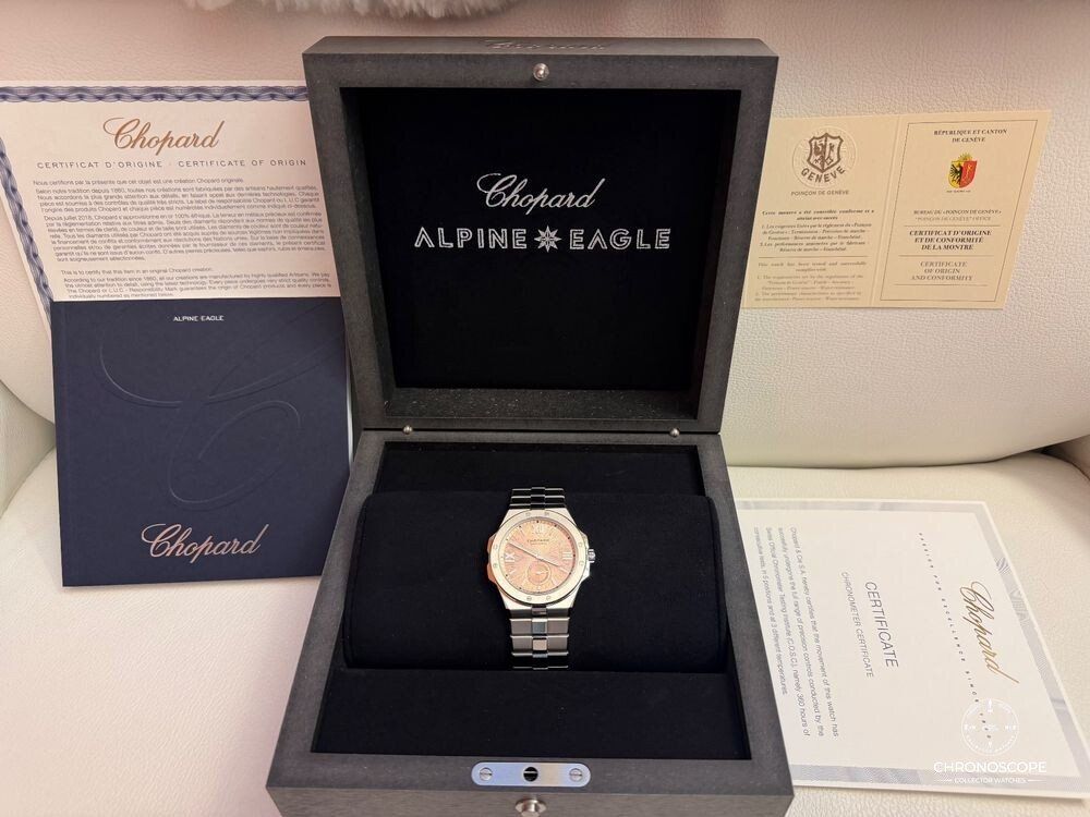Chopard Montres: Chopard Alpine Eagle 41 XPS, ref. 298623-3001 – Neuf (Voir description) à Luzern par ChronoScope6004 7