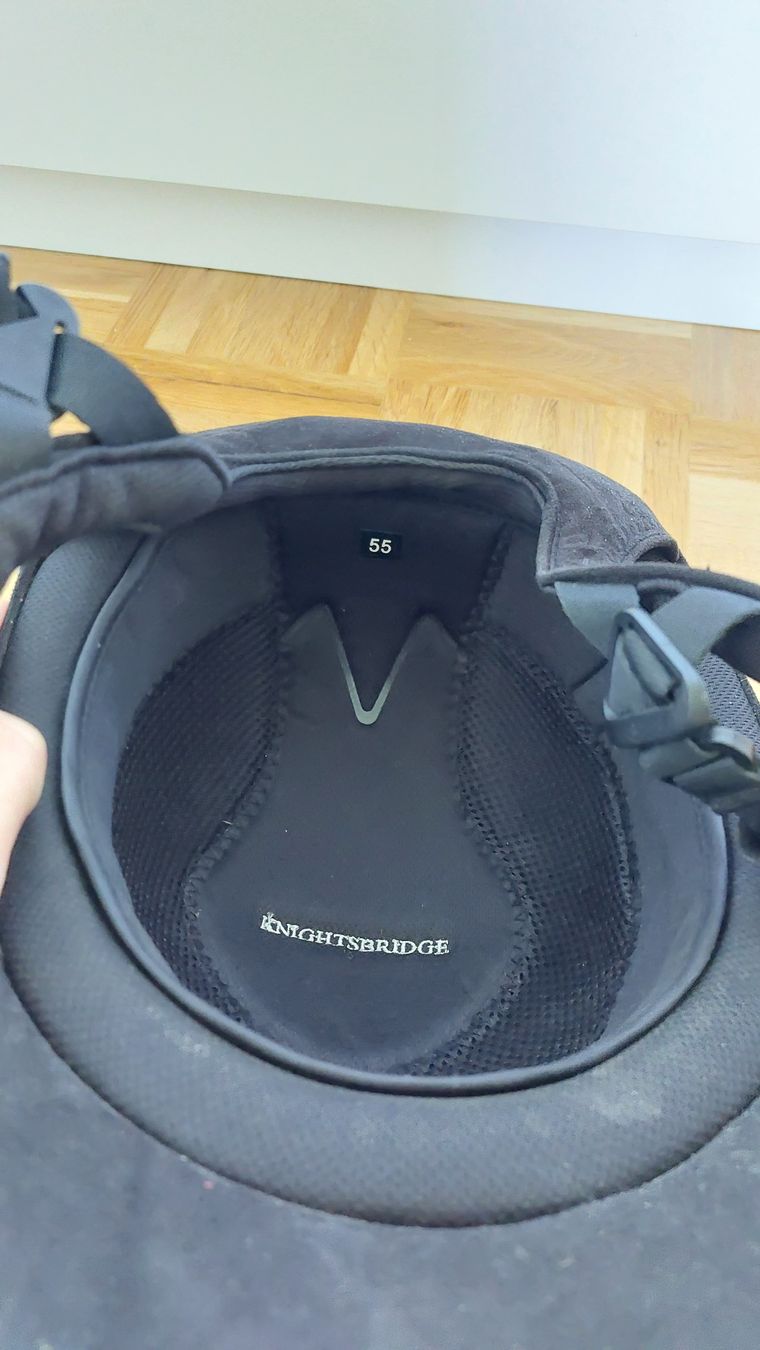 Caschi: Reithelm Knightsbridge schwarz Grösse 55  – Usato da Kerns venduto da Barmi00 2