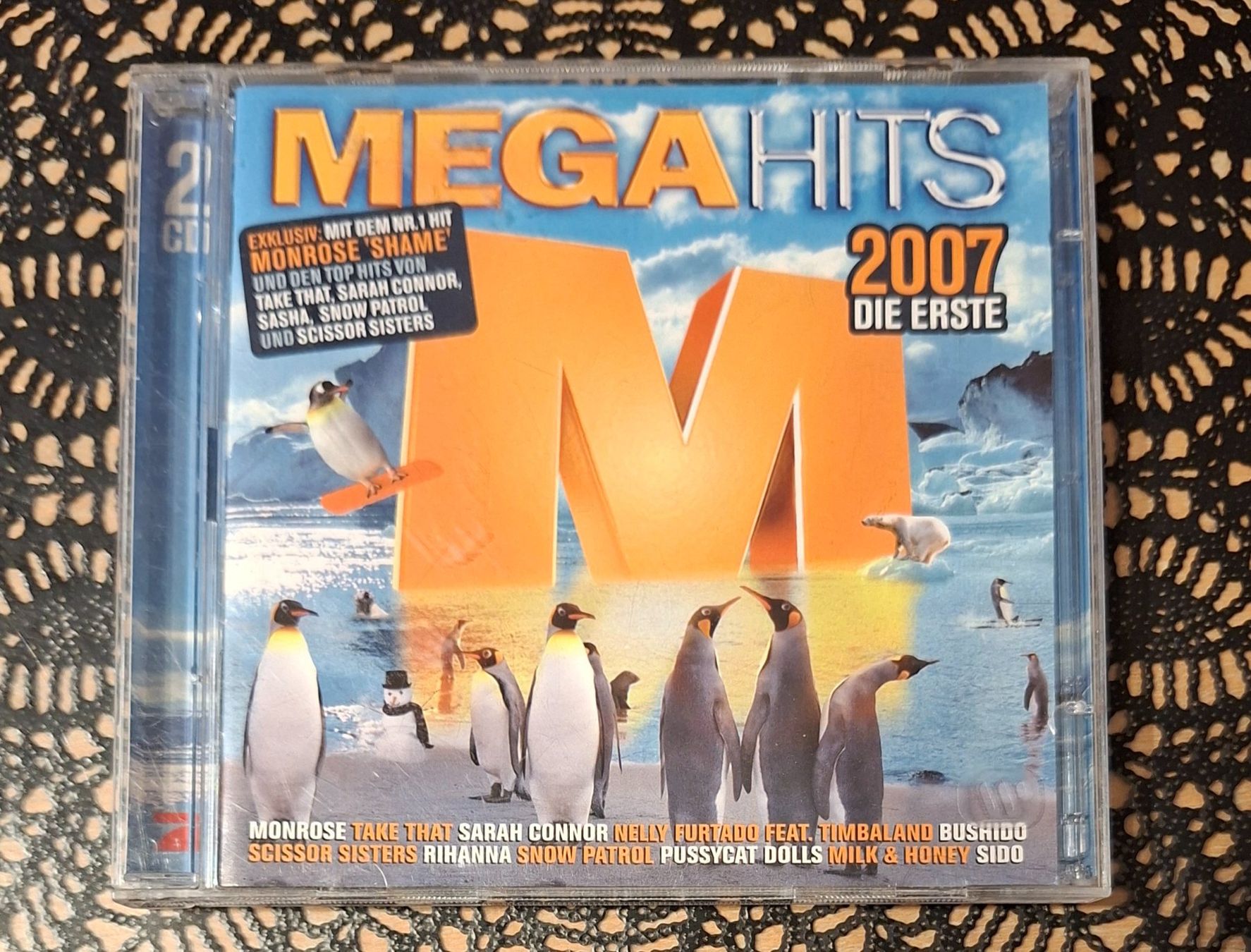 CD: Mega Hits 2007 Die Erste, Pop Hit Compilation Sampler 2007 – Usato da Schönenberg TG venduto da breiti12
